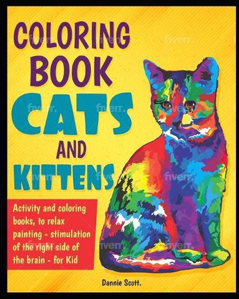 Coloring Book Cats and Kittens
