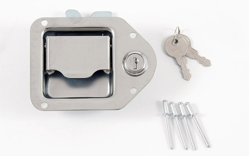 DeeZee Universal Replacement Paddle Handle Latch w/ Keys for Tool Box DZTBLATCH1