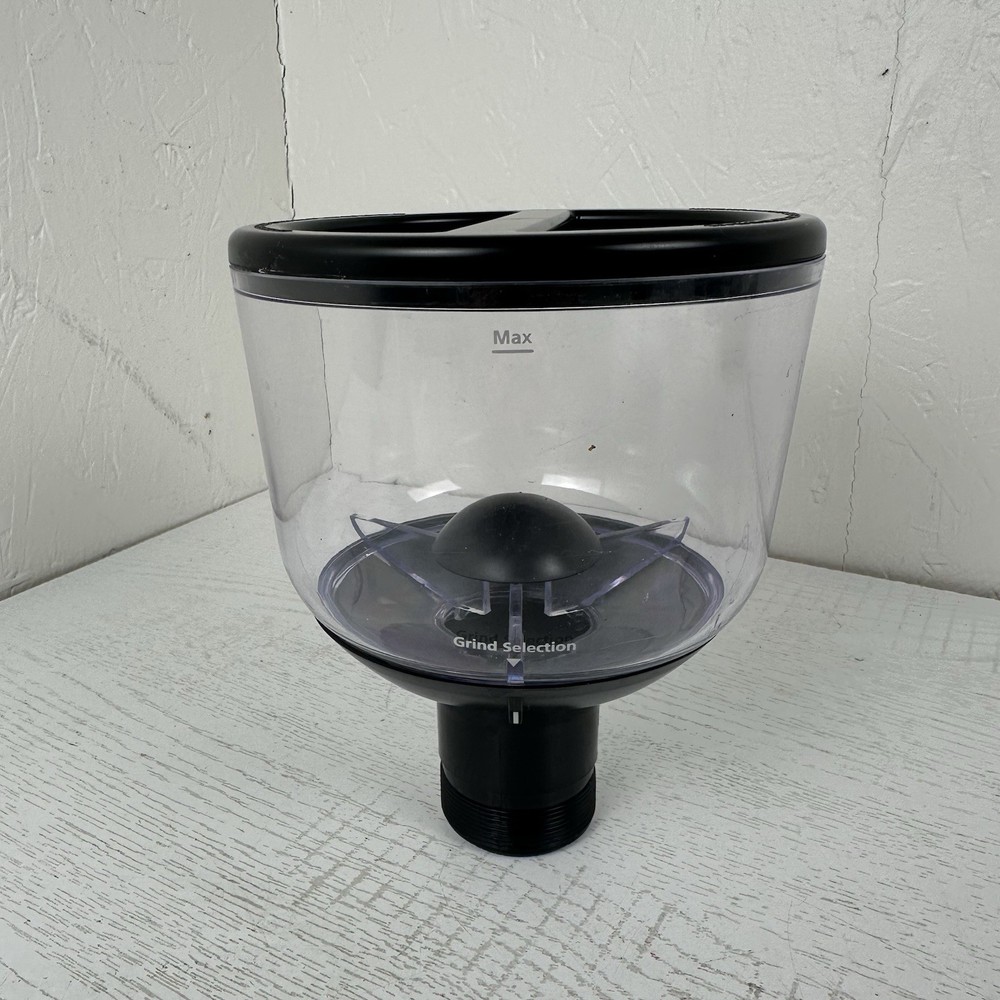 Mr. Coffee Automatic Burr Mill Grinder Replacement Part Bean Hopper With Lid