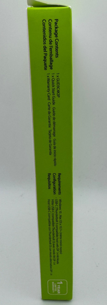 IOGear USB-C Dock Triple Video Compact Dock