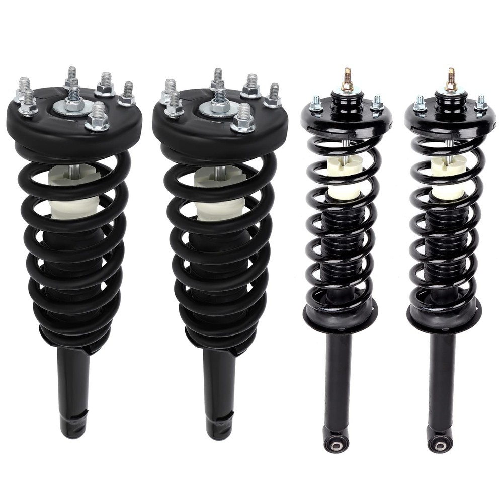 Complete Struts Assembly Shock Absorbers Coil Spring Front Rear Fits 2004-2008