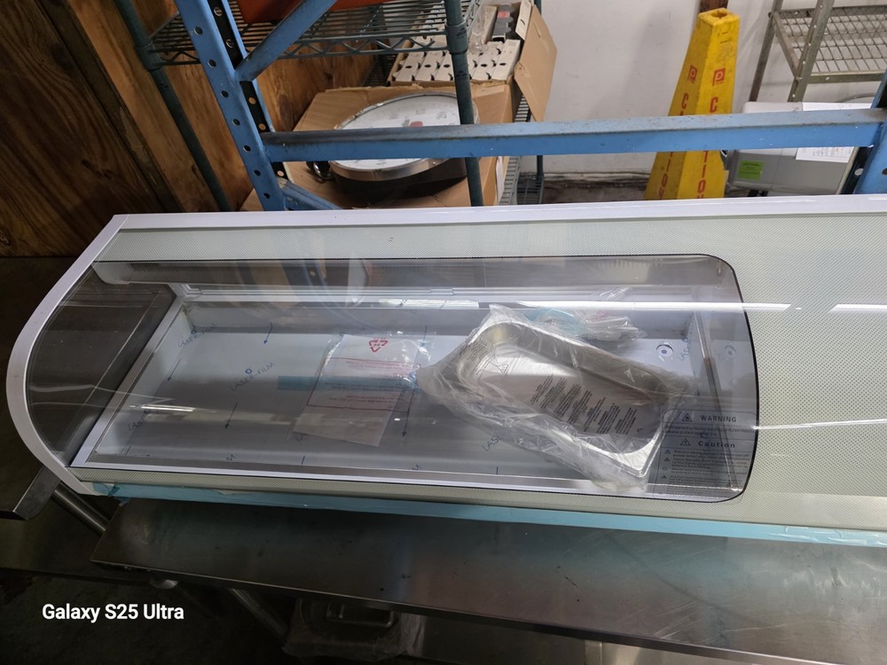 Spartan Refrig SSC-53 55" Countertop Refrigerated Sushi Display Case, Right Comp