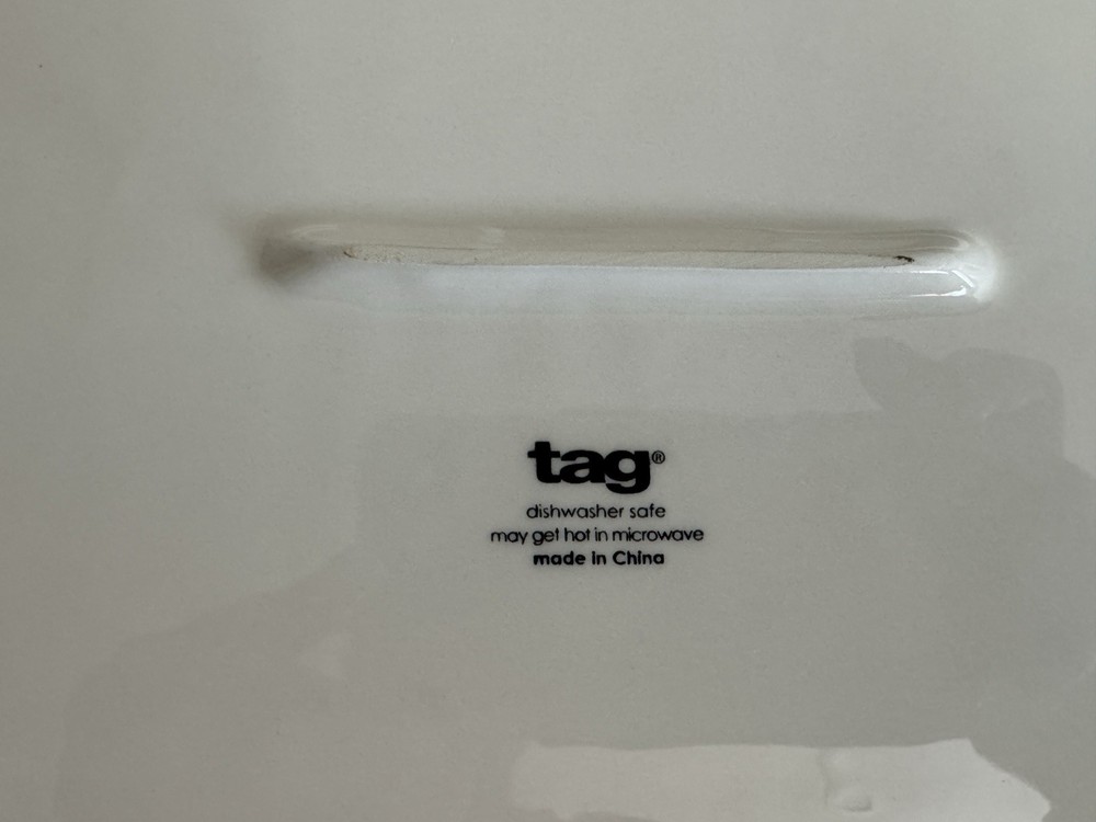 tag Festive JOY Rectangular Holiday, Christmas Platter - 15” x 9”