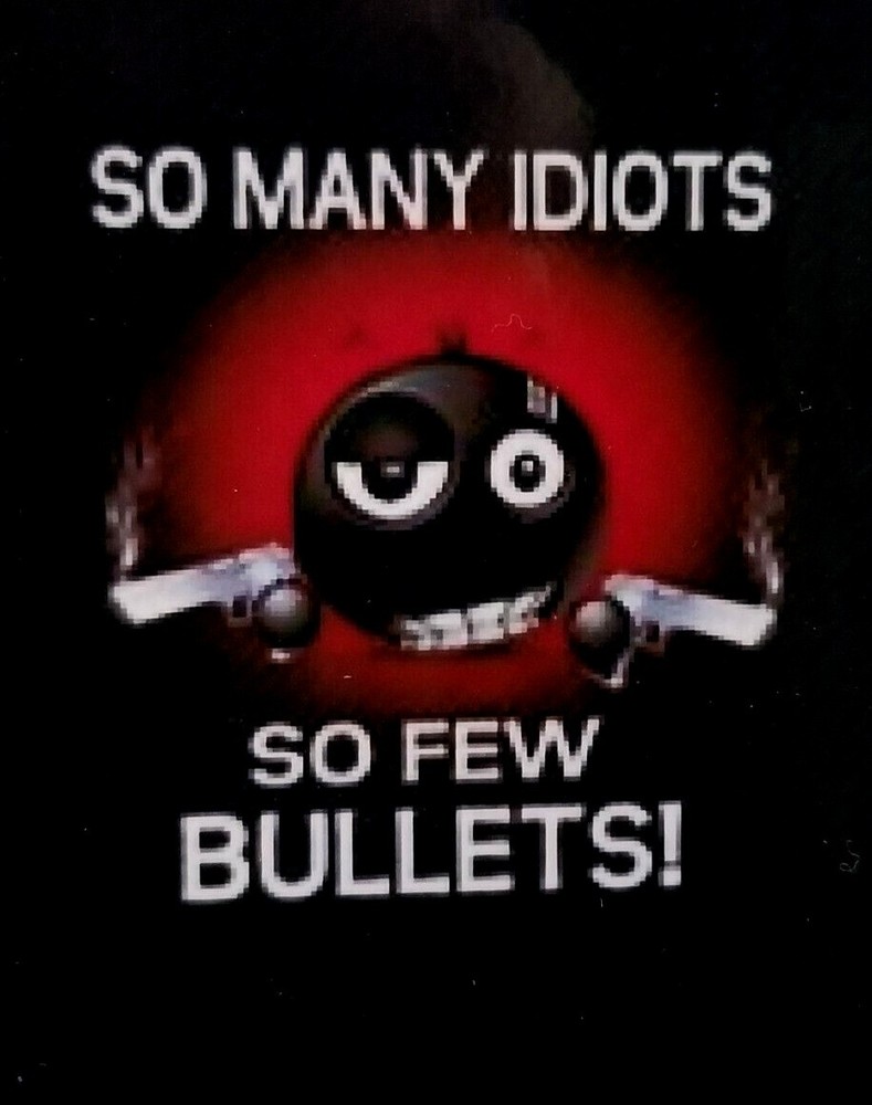 So Many Idiot So Few Bullets! -MAGNET