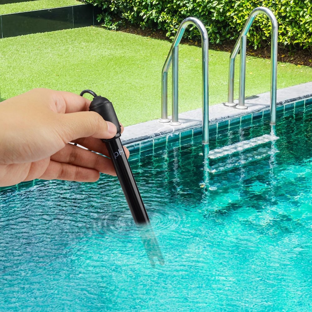 pH Electrode Probe BNC Connector 300cm Cable 014 pH Range Replacement Sensor