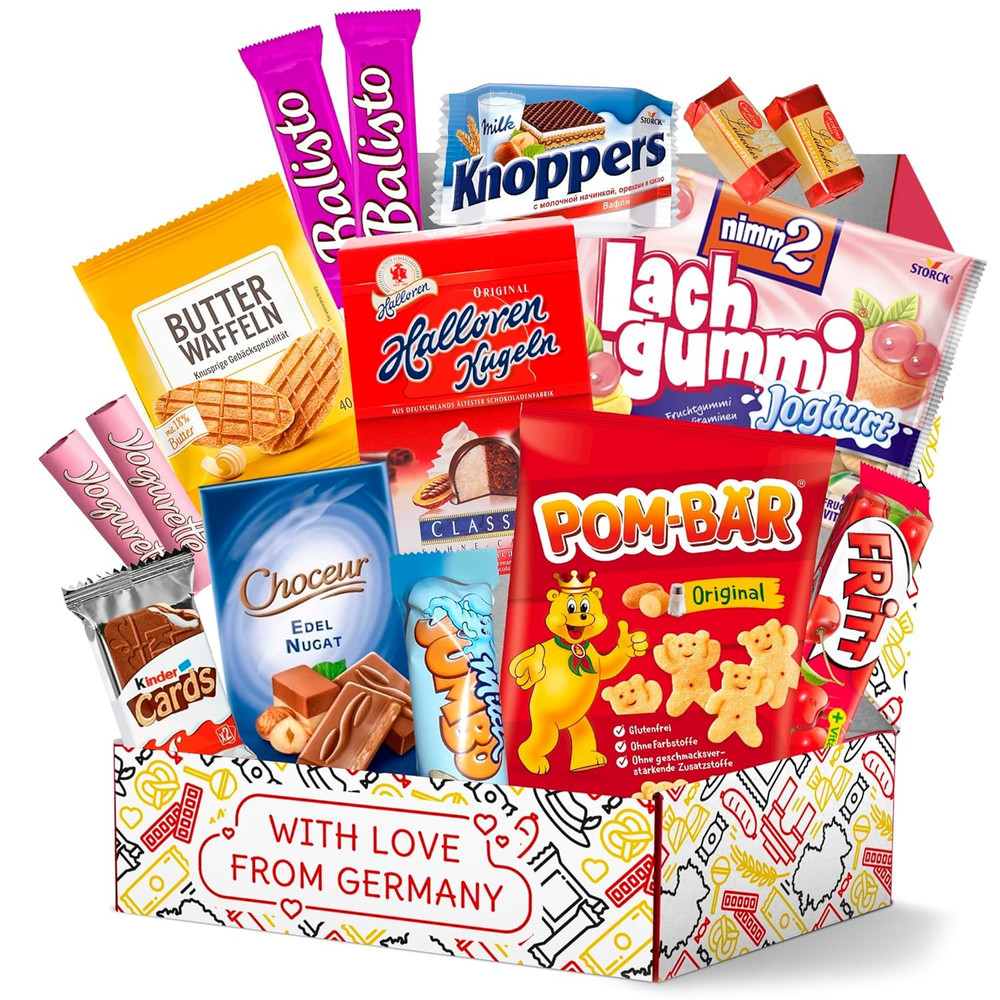German Snack Box – Authentic German Chocolate & Snacks from Germany - Internatio