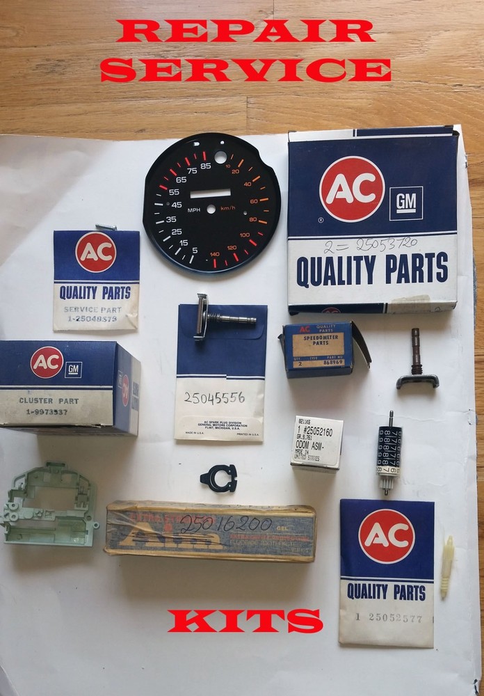 87 88 CABLE DRIVEN SPEEDOMETER REPAIR SERVICE