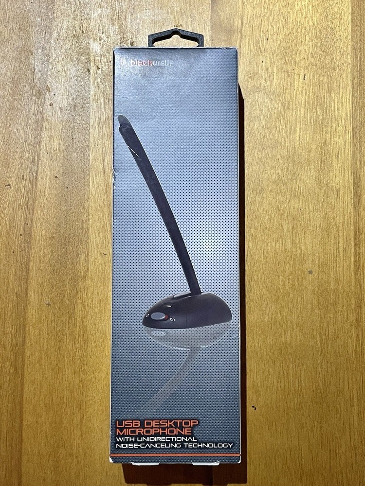 Blackweb USB Desktop Microphone for Computers (BWA18H0018) Flex Mic DK