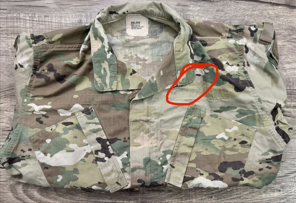 ARMY OCP COMBAT UNIFORM COAT SHIRT Medium Regular UNISEX