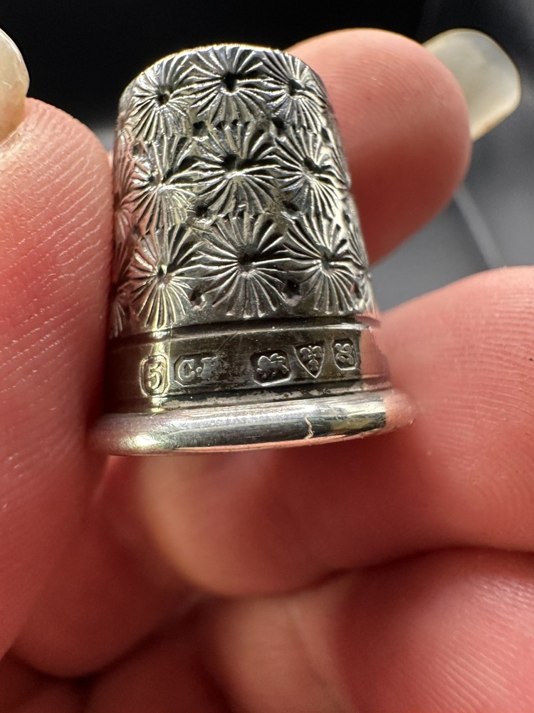 STERLING SILVER THIMBLE