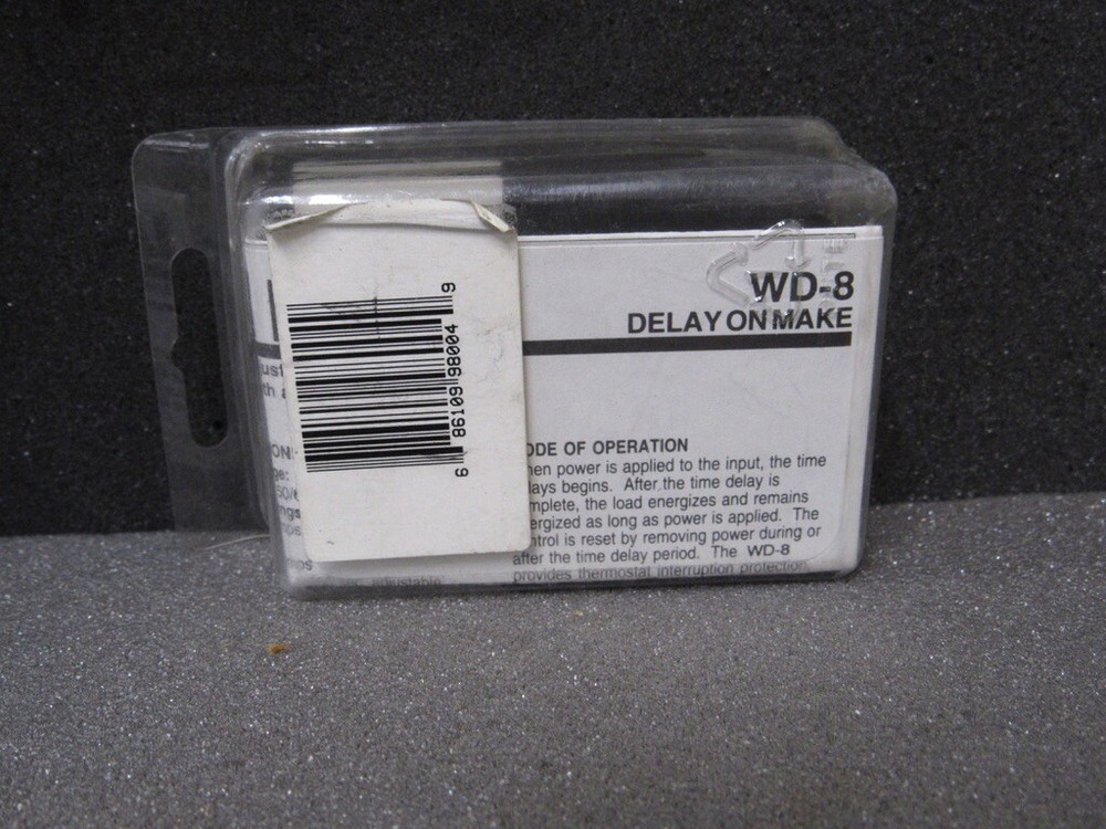 WAGNER WD-8 DELAY ON MAKE TIMER MODULE "NIB"
