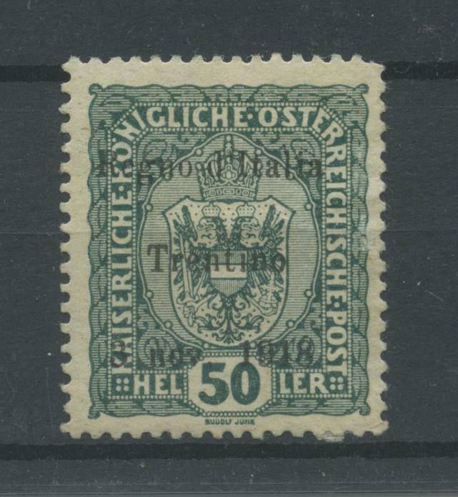 OCCUPATIONS TRENTINO 1918 50H *