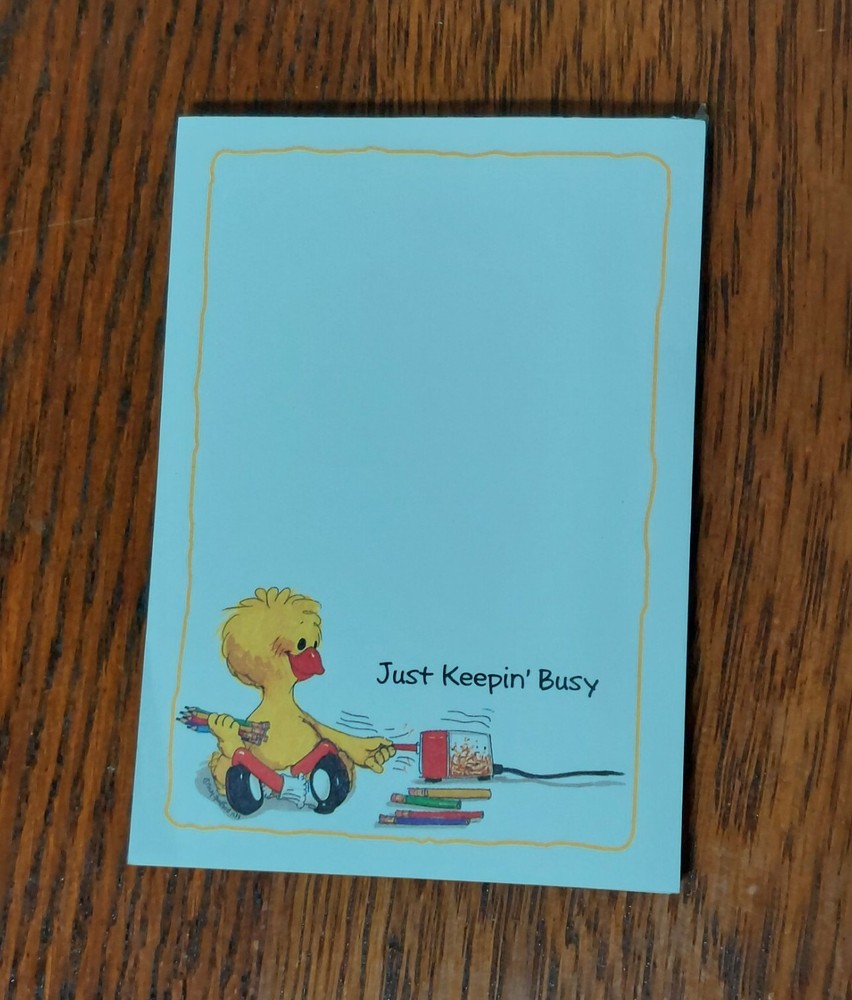 Suzy's Zoo Notepad Notebook 5.5" X 4"