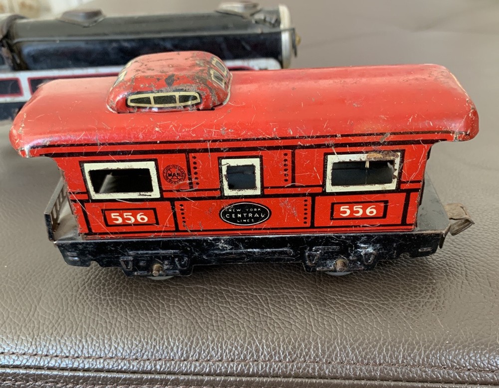 Vintage NYC 556 train Caboose