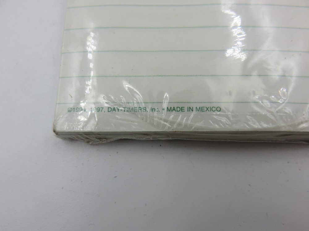 Day-Timer 87015 Lined Note Pages Pocket 2 Pads 24 Sheets Planner Refill