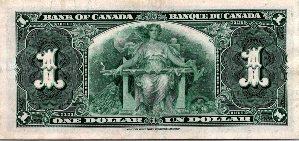 Canada 1 Dollar 1937 AU-UNC Pick-58E