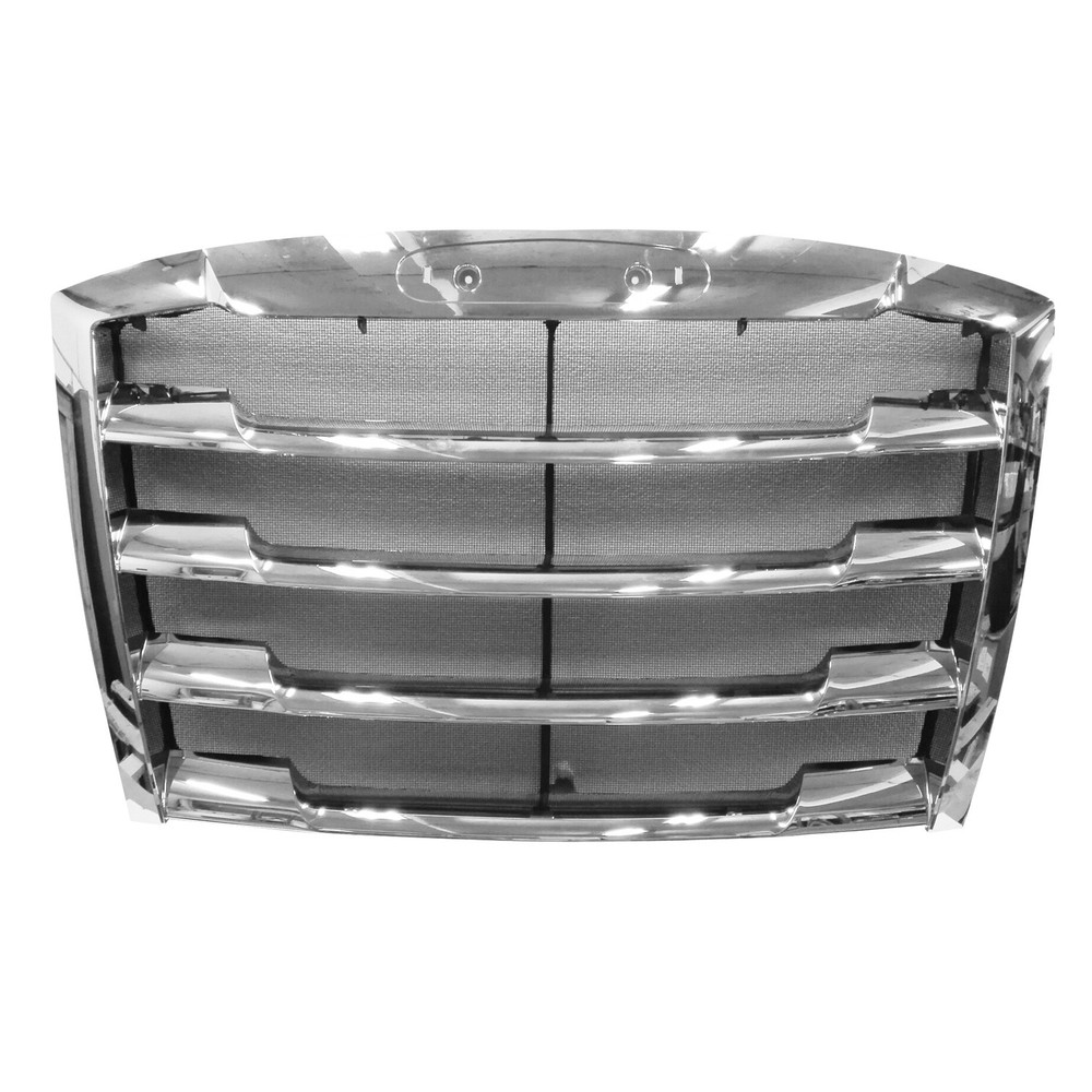 FRONT GRILLE; WITH BUG SCREEN; CHROME
