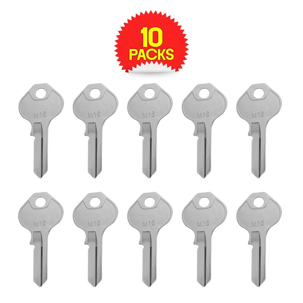 M16 / 1092NR Key Blank Nickel