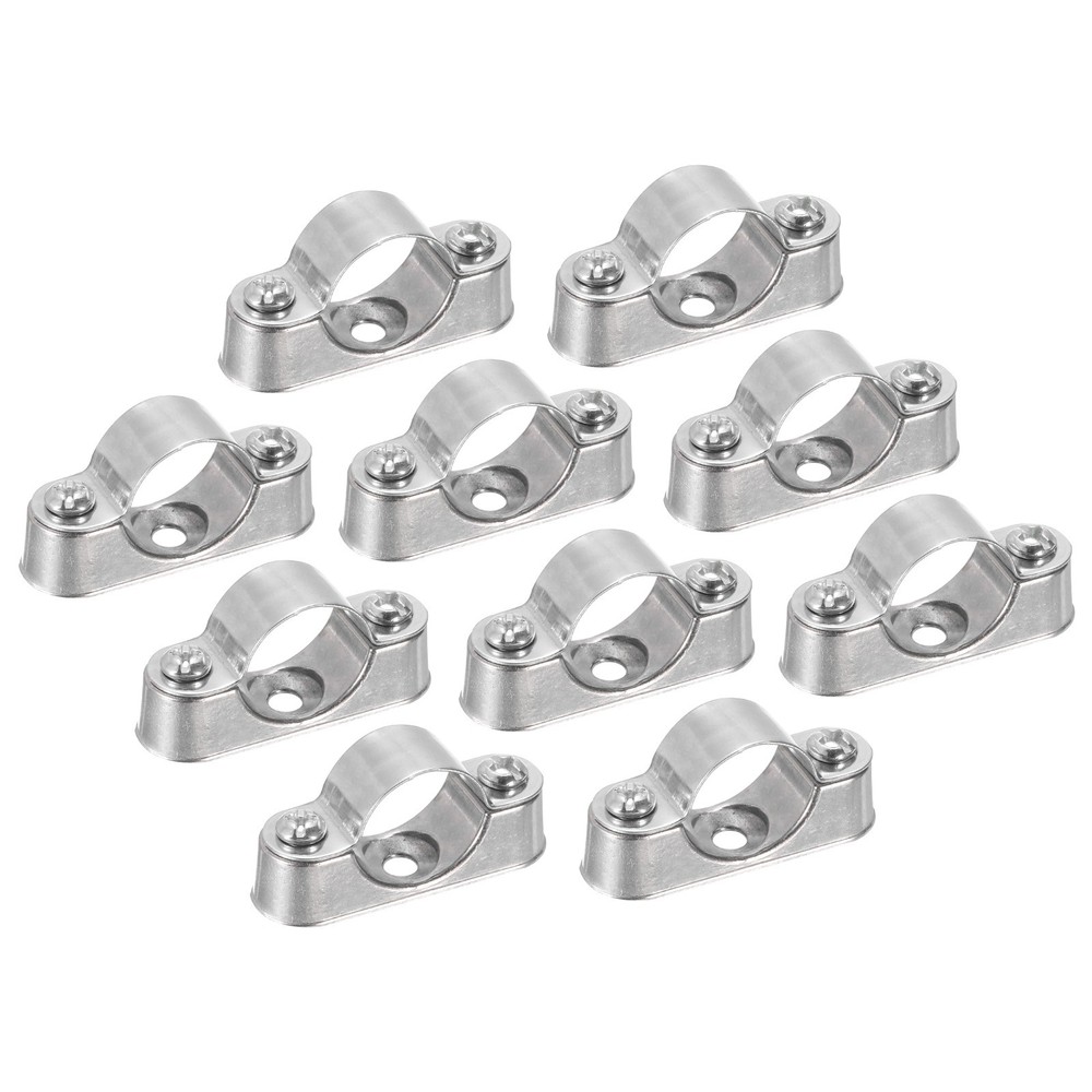 10PACK Pipe Support Pipe Bracket Clamp Wall Mount Ceiling Mount for 20mm Pipe