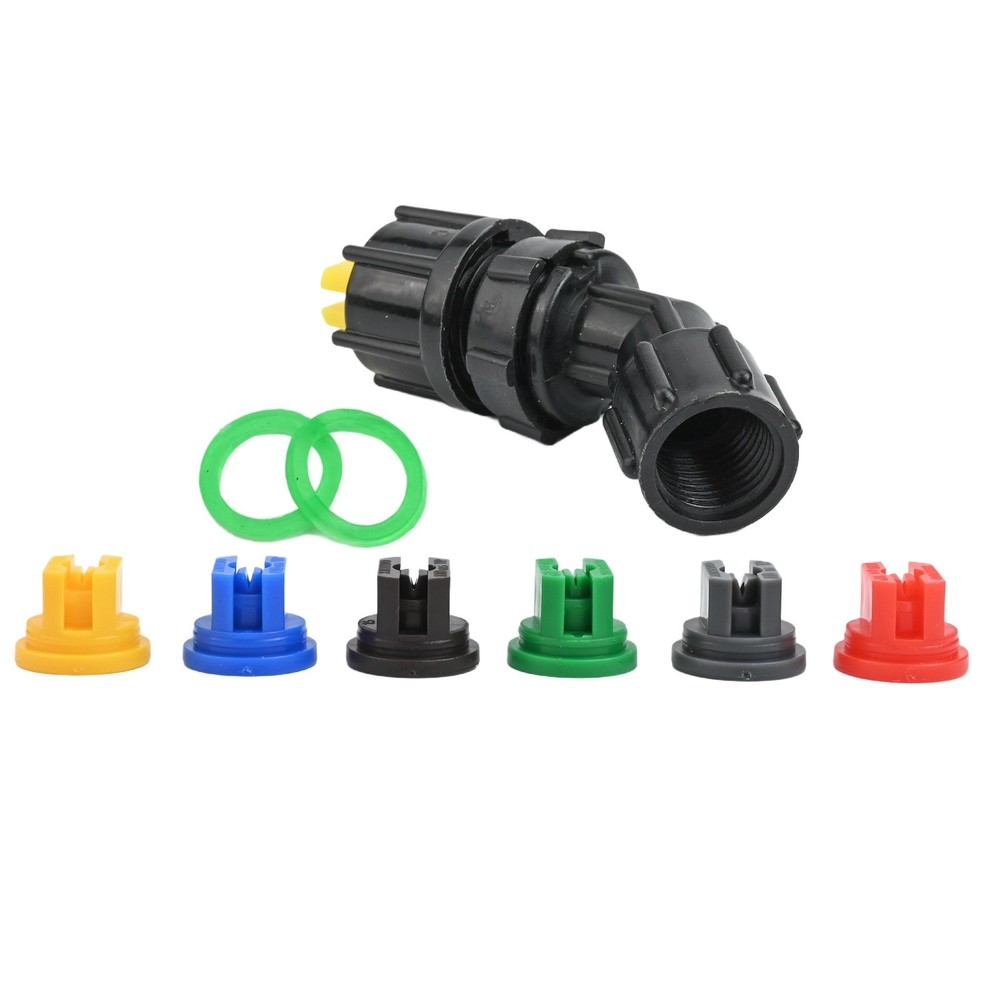 Compact Electric Sprayer Head Featuring 6 Adjustable Nozzle Tips for Gardens