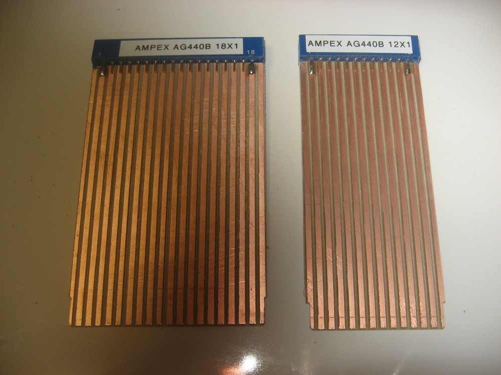 Ampex AG440B Mixing Console Extender Board Riser KIT FORM