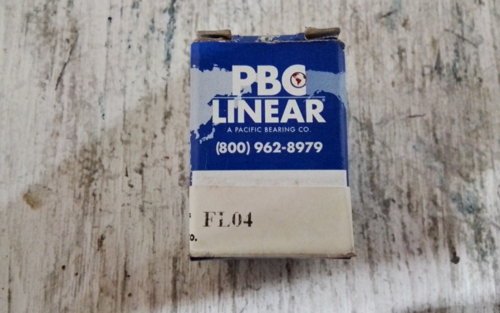 PBC Linear FL04 Linear Bearing, 1/4" (SP251)