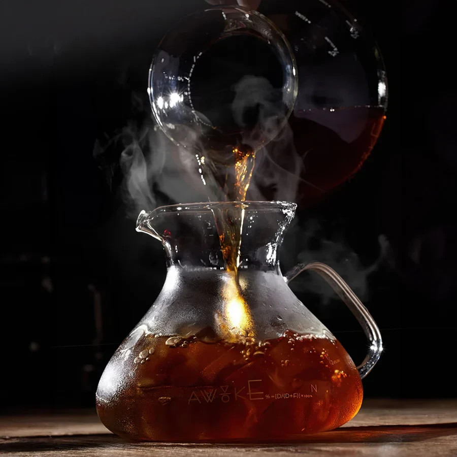 Muvna Awake Glass Coffee Share Pot 450ml