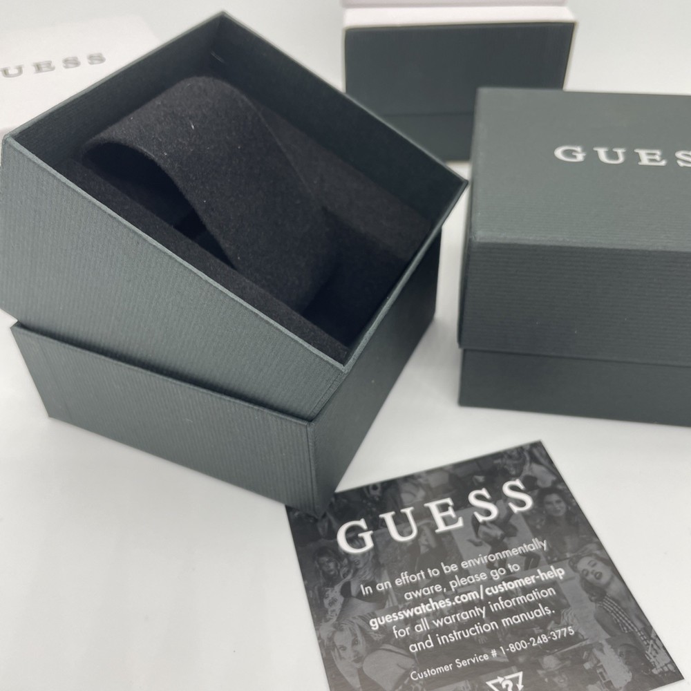✅ NEW AUTHENTIC GUESS WATCH EMPTY PRESENTATION DISPLAY STORAGE BOX