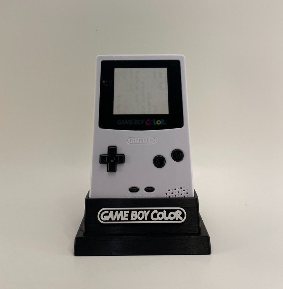 Game Boy Color System Display/Stand/Holder - DISPLAY ONLY (Customize Colors)