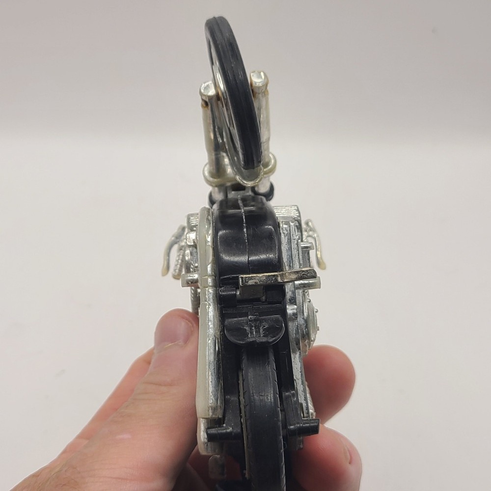 Vintage Matchbox 1981 Harley-Davidson Motorcycle Pull String - Tested & Working