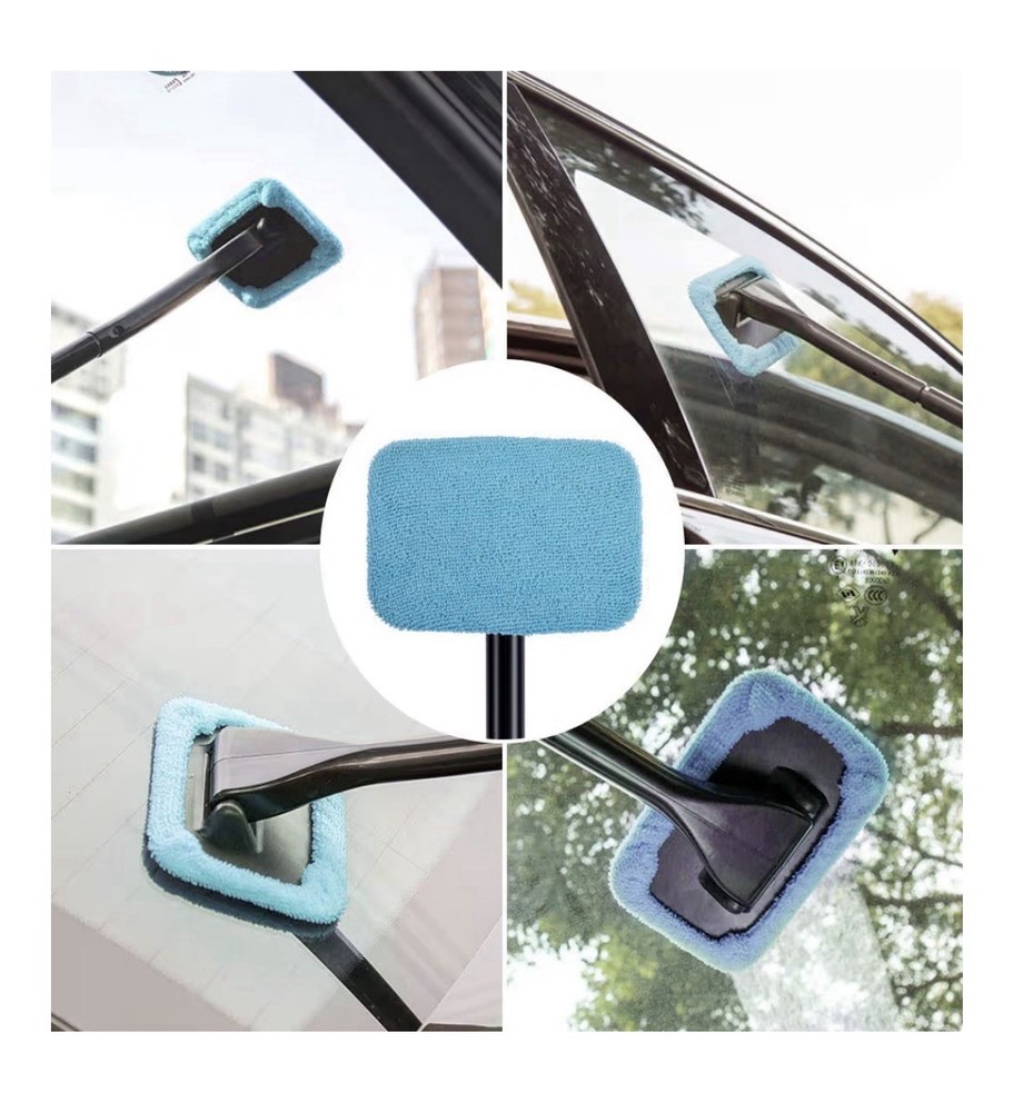 5 Pack Microfiber Replacement Bonnets for Windshield Cleaners - Eco-Friendly