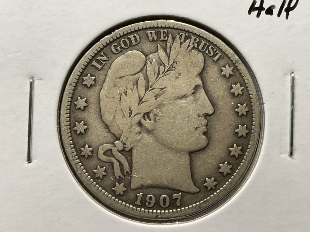 1907-P Barber Half