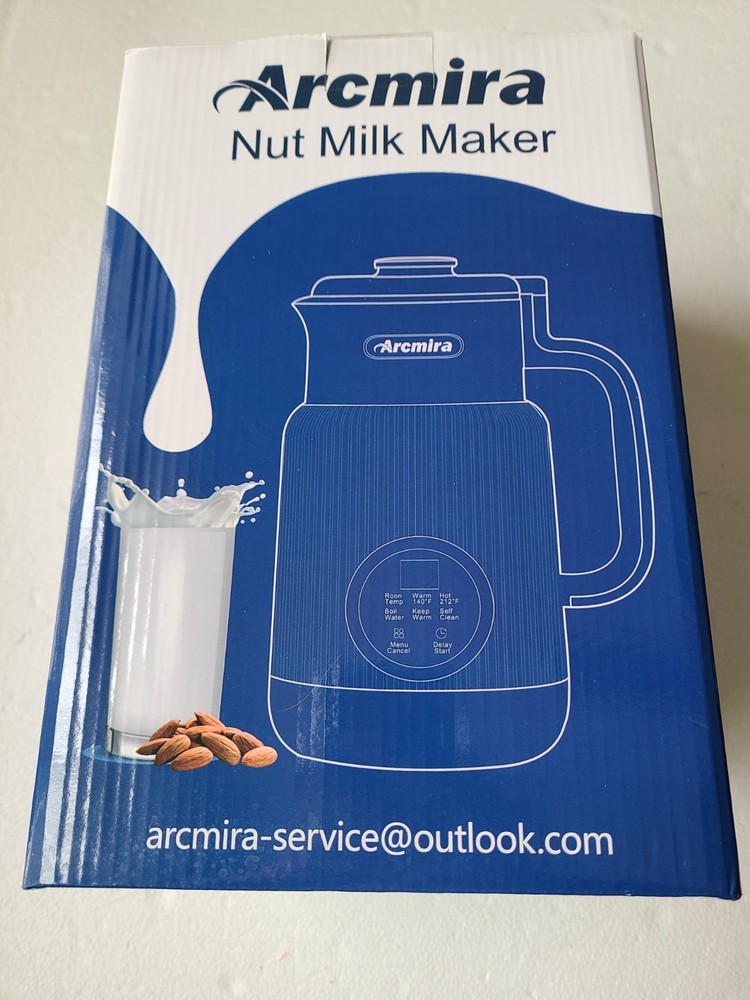 Arcmira Nut Milk Maker - Open box, Never used