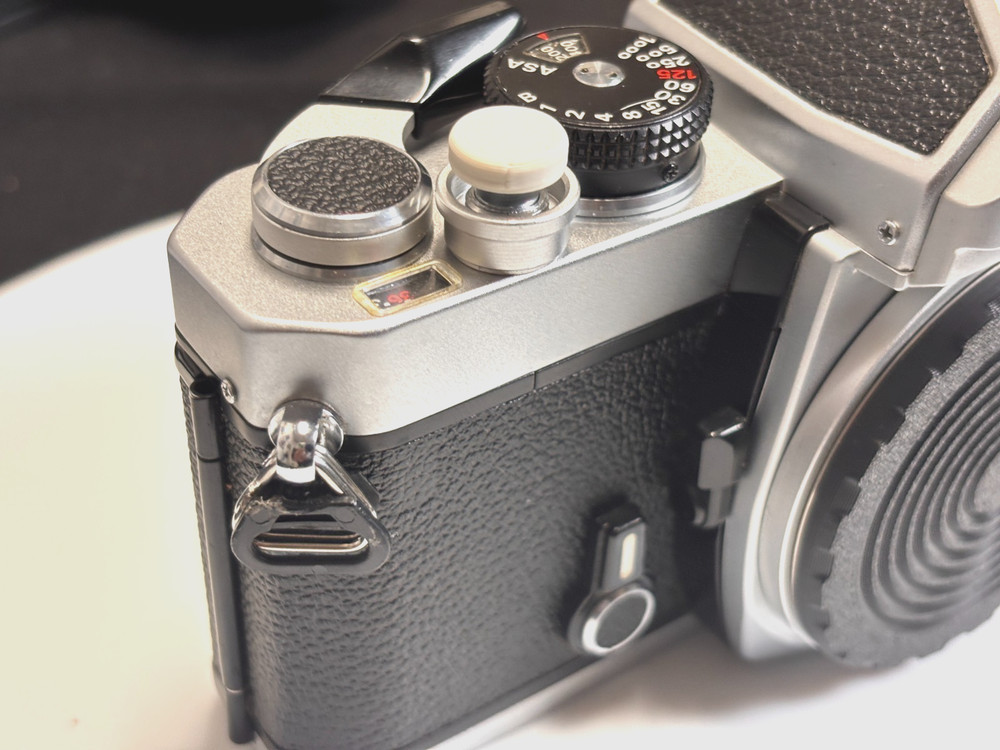 3 pieces Camera Soft Shutter Release Buttons for Cameras - Bone White
