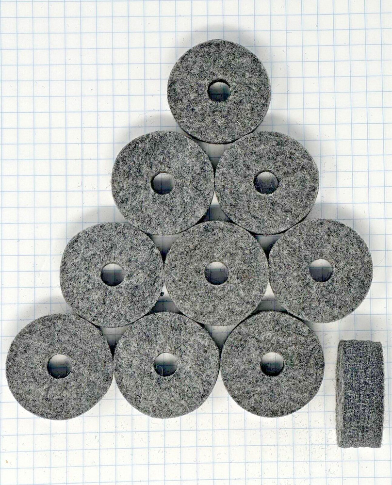 Cymbal Felts, 10 Pack