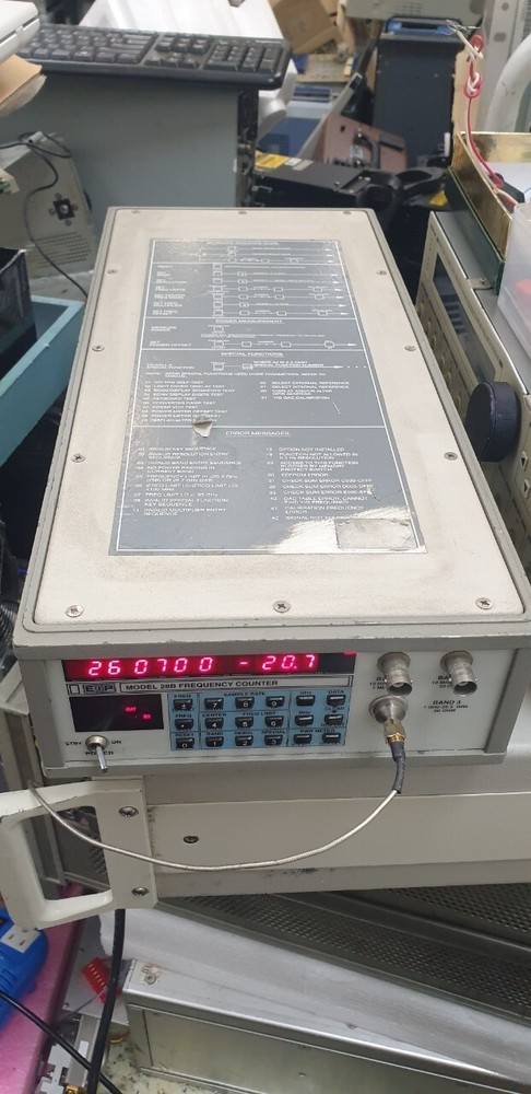 EIP 28B Frequency Counter, 26.5 GHz, Opt 05/08, Tested