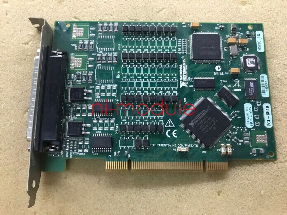NI PCI-6518 16 inputs, 16 source outputs The test is normal!/Yi