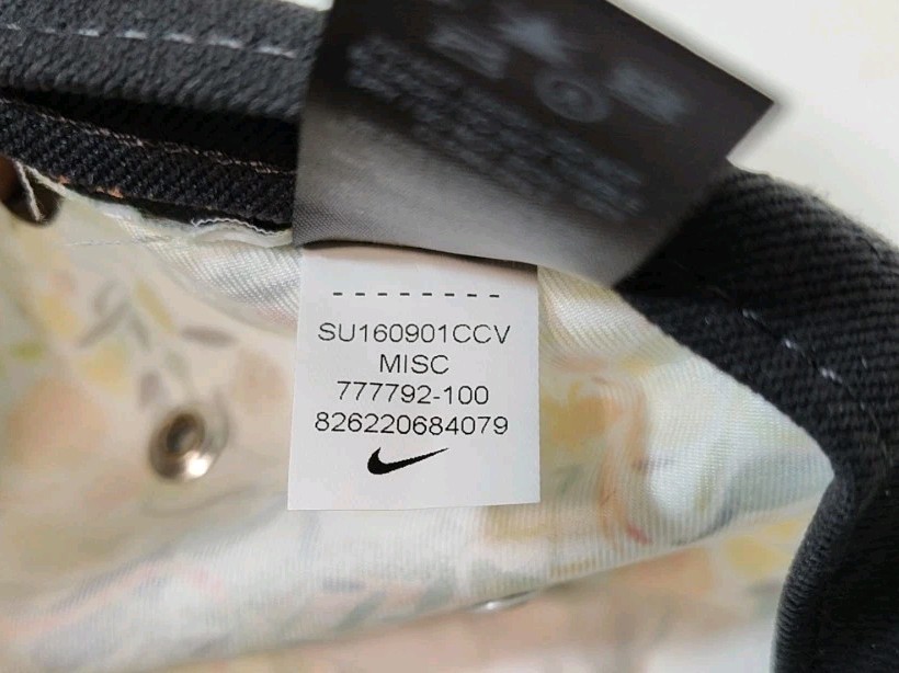 Nike Golf Enemies Of The Course 5 Panel Hat Cap Adjustable Leather Strap HTF