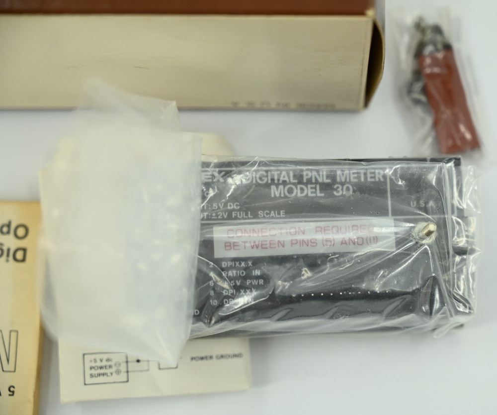 GRALEX Industries Model 30 Digital Panel Meter NEW in Box