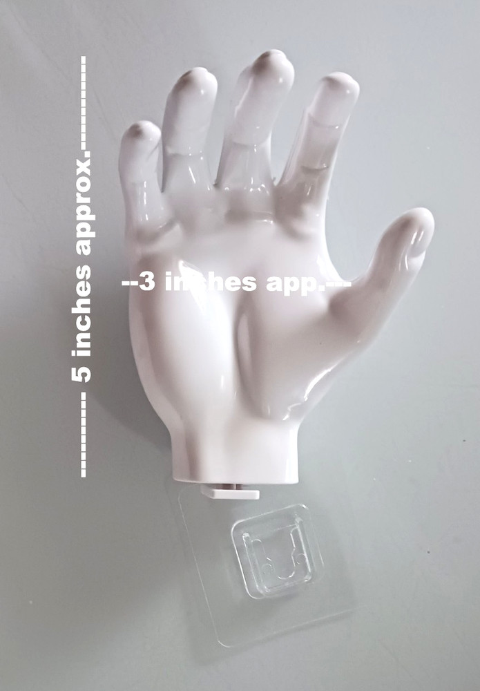 1pc Realistic White Hand Model Human Hand Mannequins