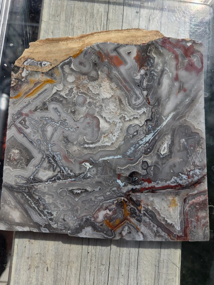 Crazy Lace Agate Slab