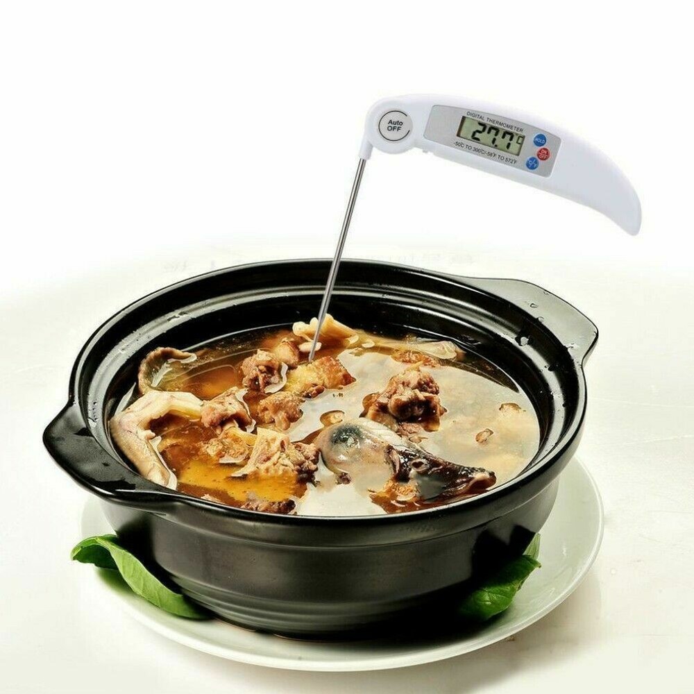 Digital Instant Read Meat Thermometer for Grill & Kitchen | 4.5" Probe