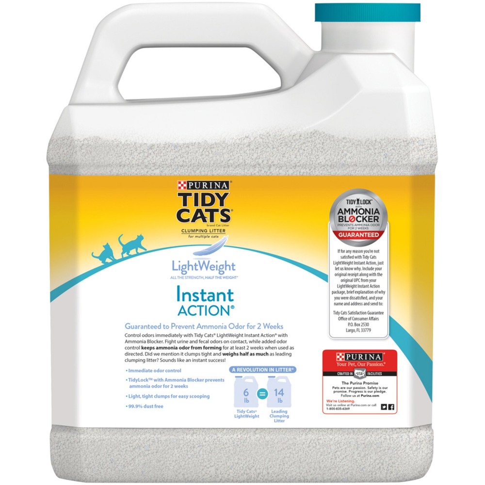 Light Weight, Low Dust, Clumping Cat Litter, LightWeight Instant Action Multi...