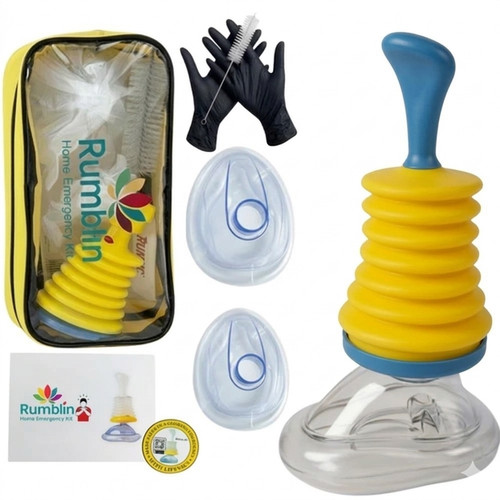 Portable Manual Vacuum Extractor Kit - Emergency Preparedness Accessory - 1 Pack