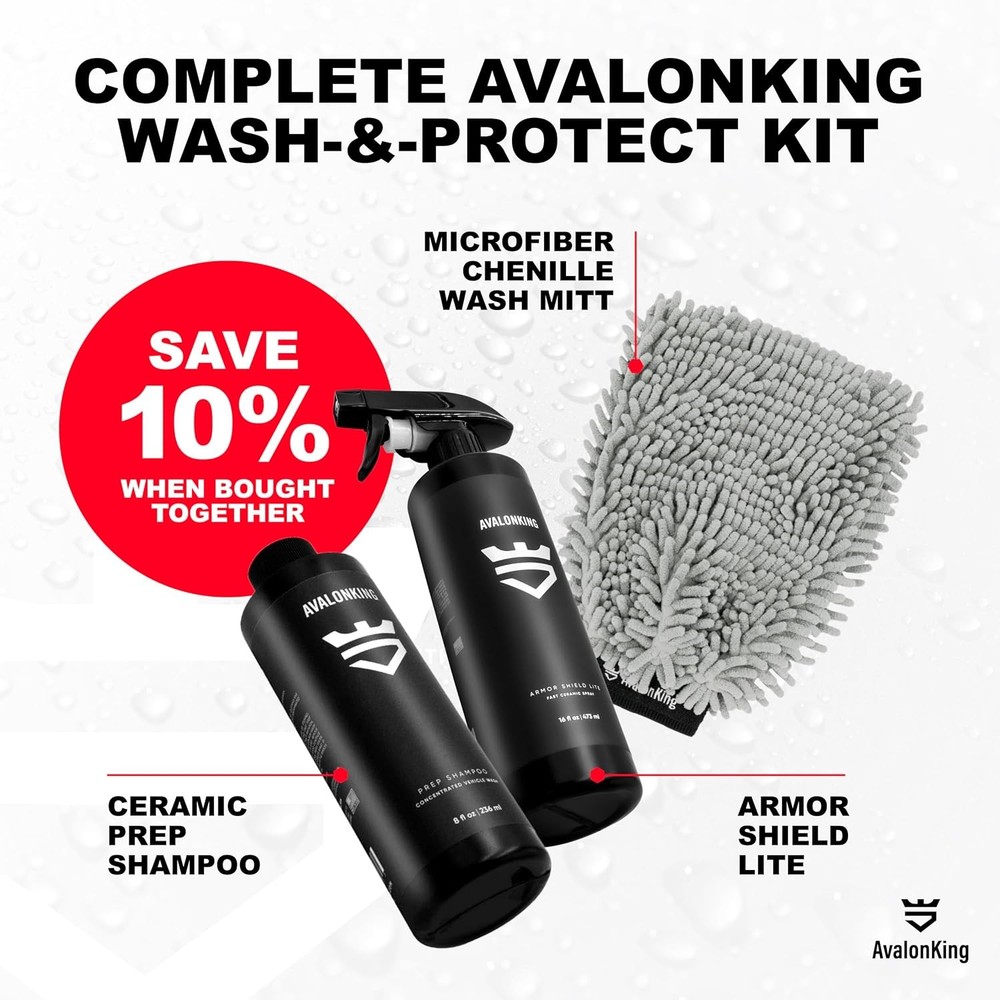 AvalonKing Armor Shield Lite Fast Ceramic Coating Spray – Ceramic Coating for