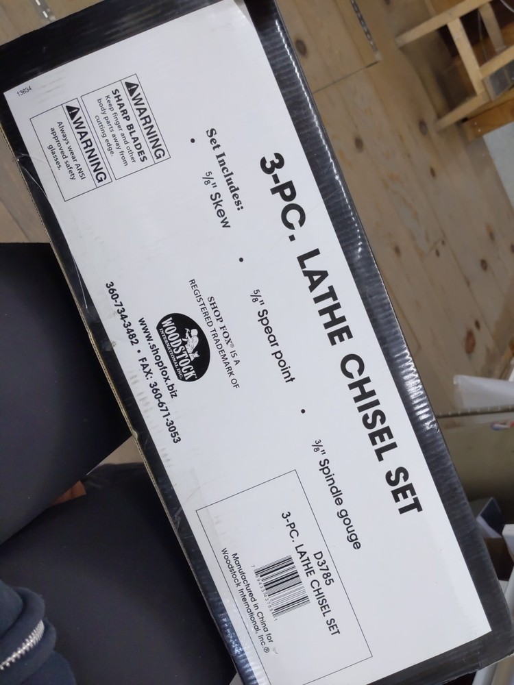 D3785 3-Pc Lathe Chisel Set