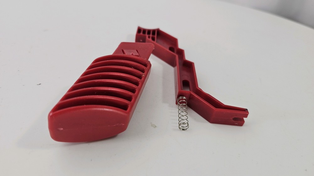 Spy Gear Rocket Blaster Blast Red Trigger and Handle Grip Replacement Parts