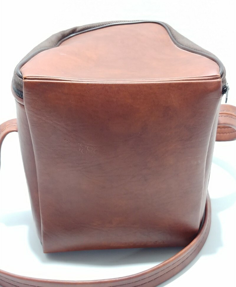 Vintage Kodak Handle Instant Camera Case Mint Condition Brown