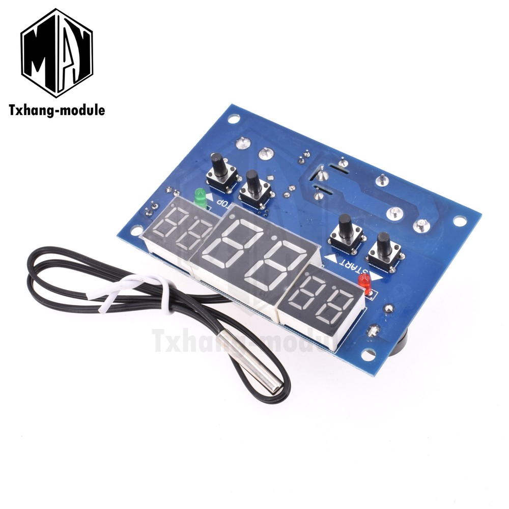 Intelligent Digital Led Thermostat 12V -9°-99°C Temperature Controller M102 A2TM