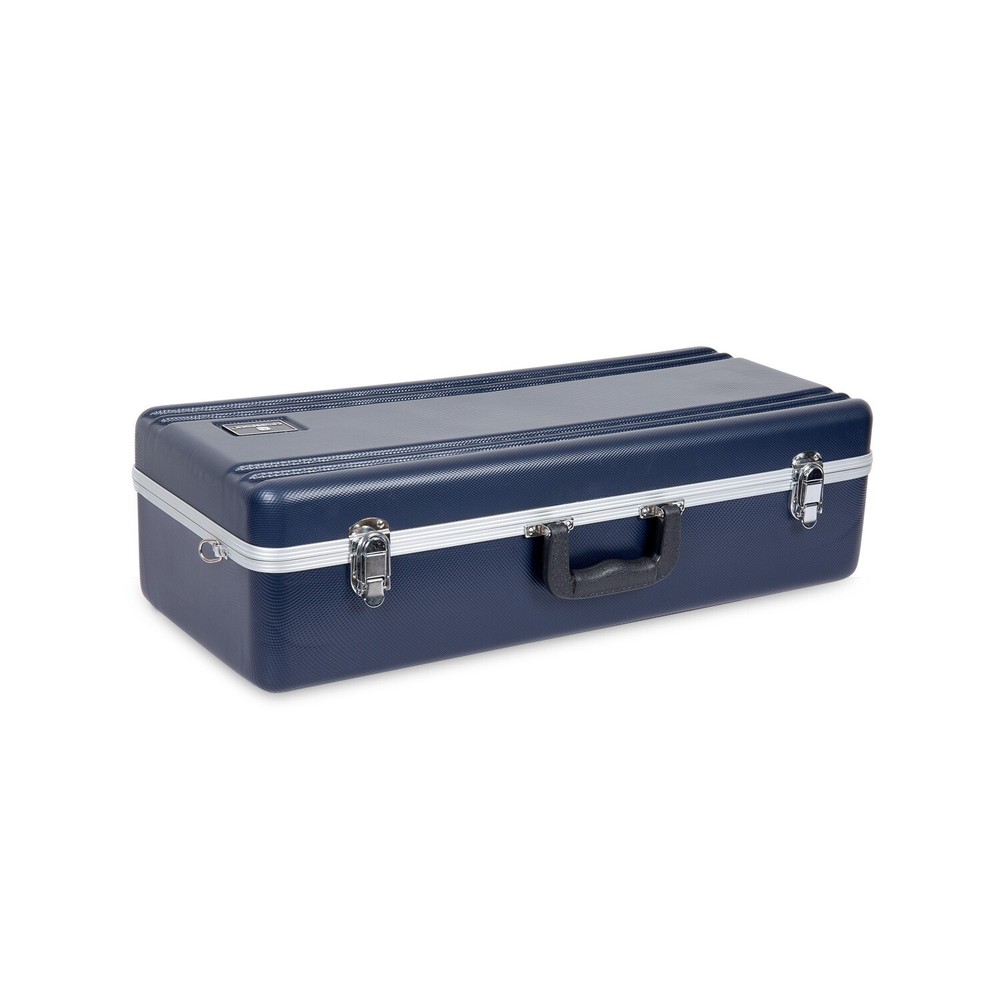 Crossrock Alto Saxophone Rectangular Case-Strong ABS Molded with Single strap
